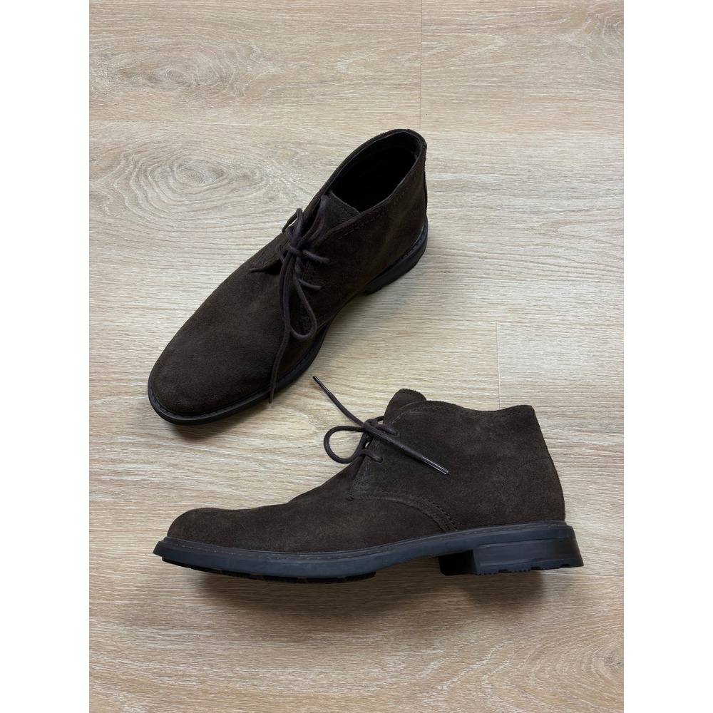 Sperry Suede Ankle Chukka Boots Men's 9 Dark Brown